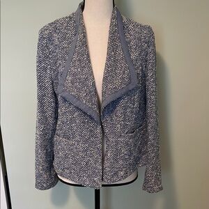 Talbots Blue Tweed Jacket sz Mp